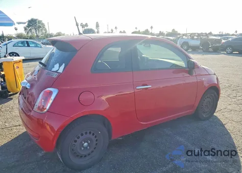 2015 Fiat 500 Pop from USA, damaged, VIN 3C3CFFAR2FT545421